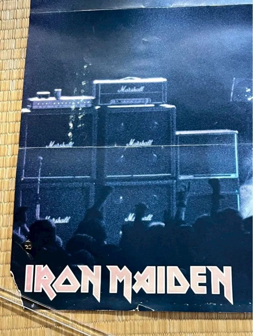 アイアンメイデン　ポスター　2枚　キラーズ　頭脳改革　レコード