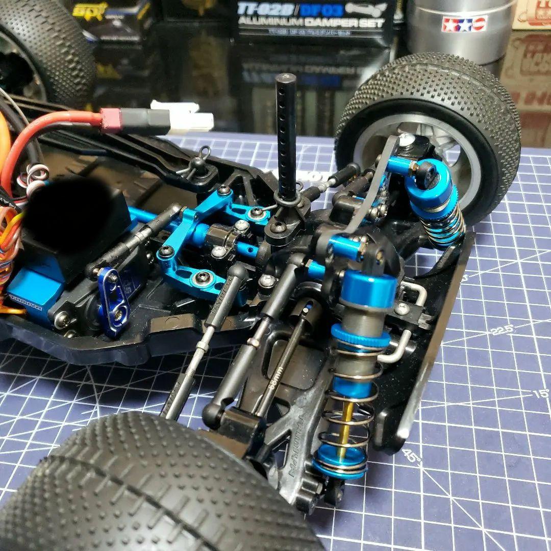 タミヤ TT02B カスタム ブラシレス バルドルボディ オプションフル