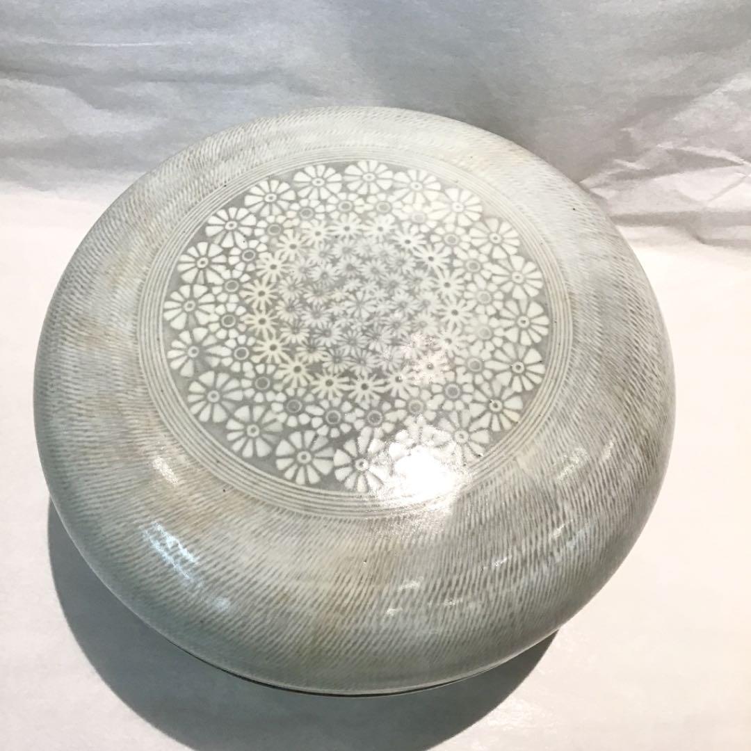 【茶道具】陶楽造　三嶋　喰籠