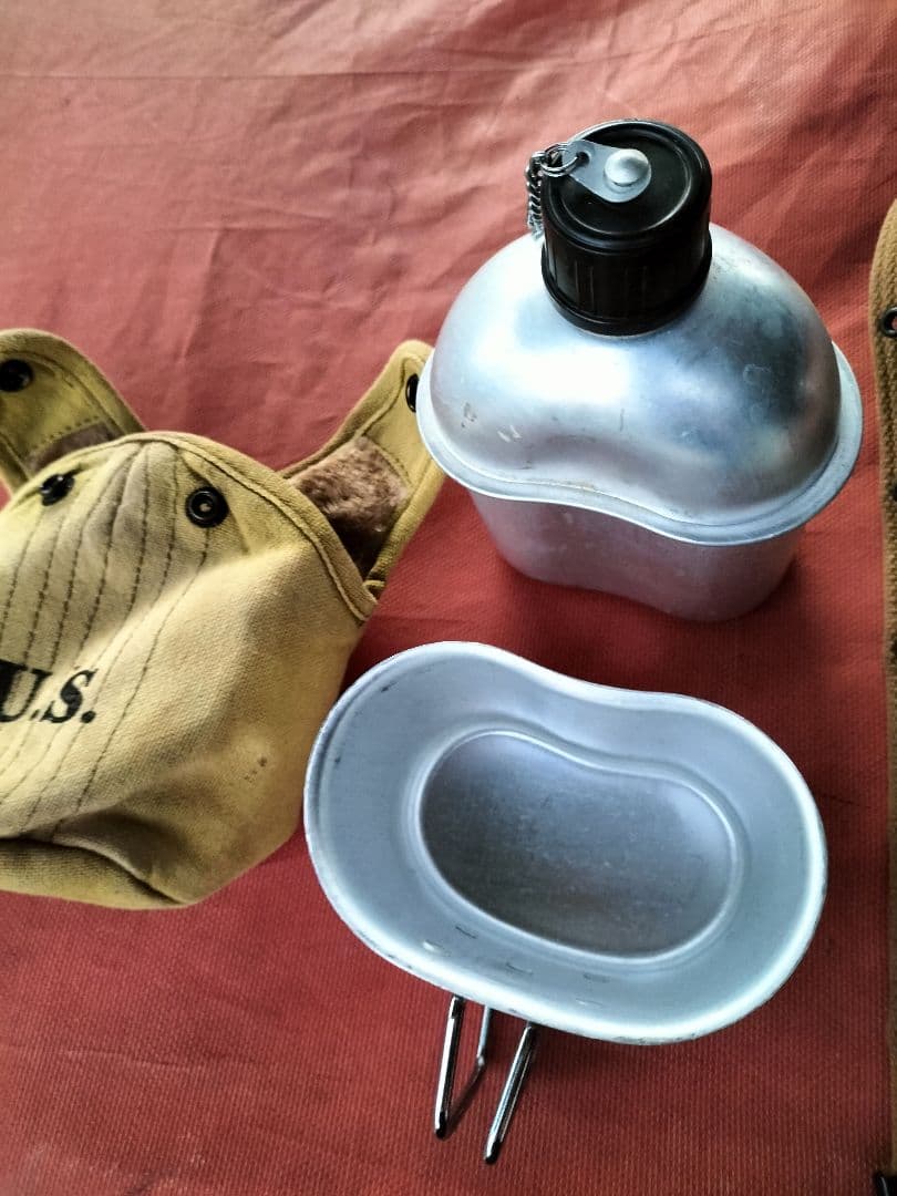 米軍 ww2 ベルト キャンティーン 水筒