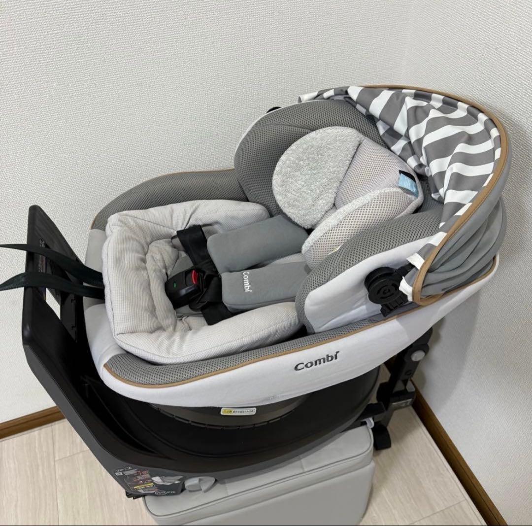 【極美品】コンビ クルムーヴスマート ISOFIX エッグショック JL-540