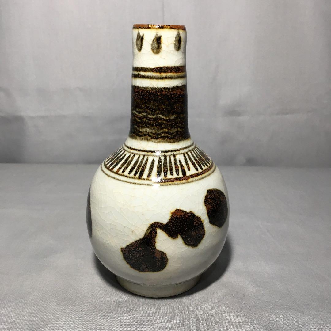 茶道具】永楽善五郎造 絵高麗徳利 懐石150