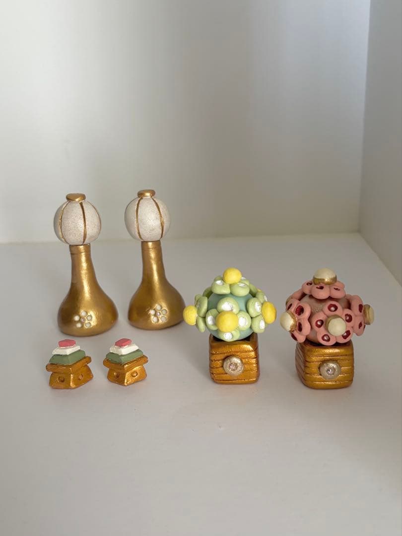 手作り　雛人形　二段飾り〜リバーシブルタイプ〜　七福神　helen様オーダー分