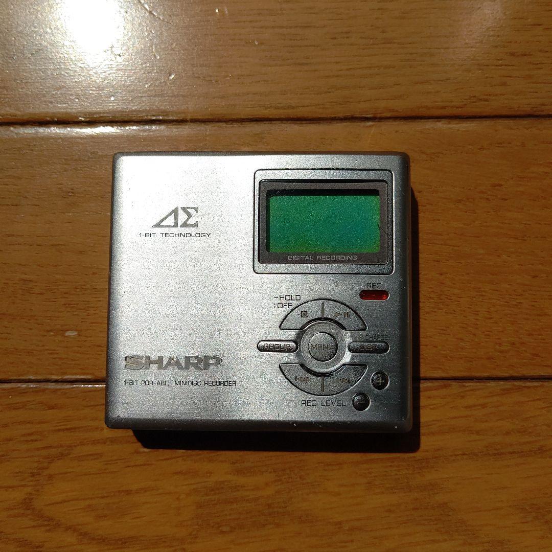 SHARP 1bitポータブルMDレコーダー MD-DR7-S