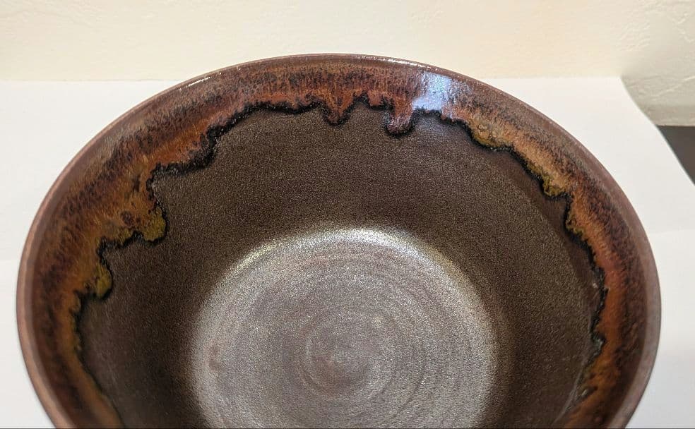 鬼丸雪山』高取焼 茶碗 茶道具 共箱共布しおり栞 雪山窯