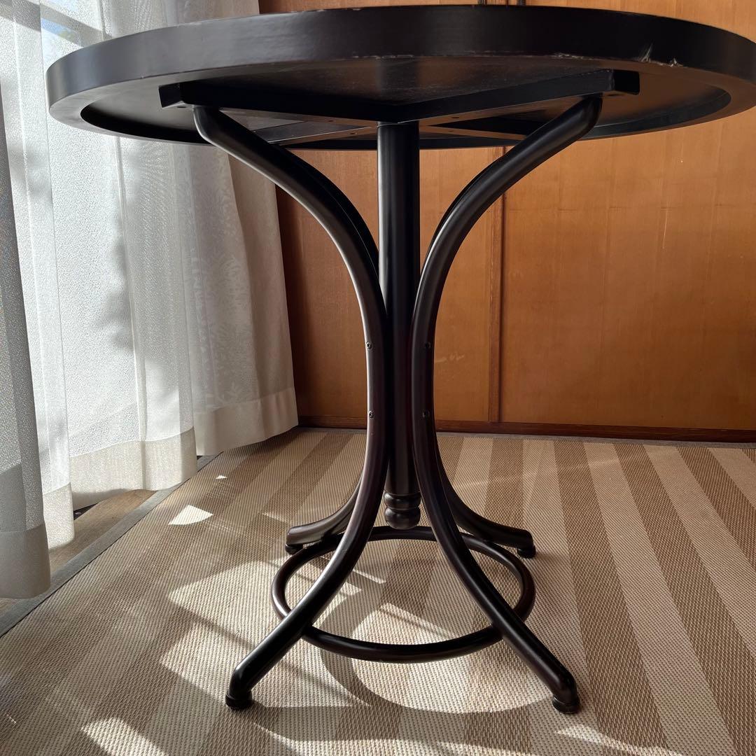 た77・た50【秋田木工 No.401T系】曲げ木ラウンドテーブル 円卓 2卓