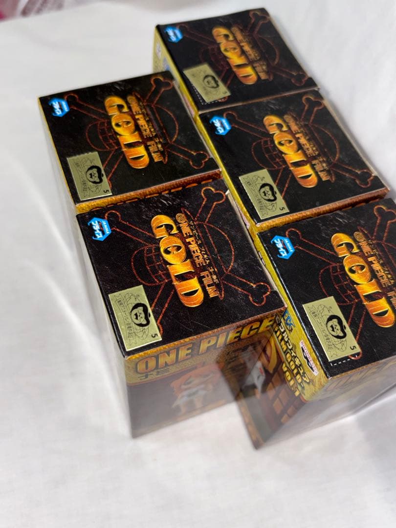 ⭐️未開封⭐️ワンピースWCFフィルムゴールド⭐️人気5種セット