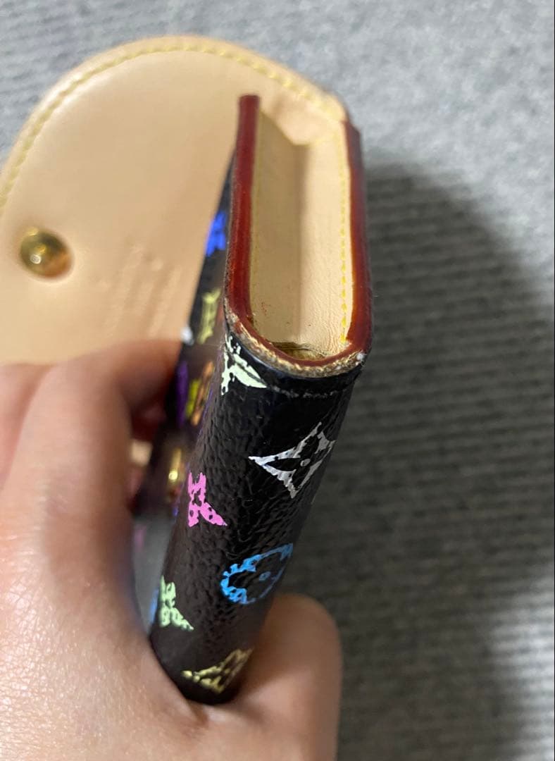 LOUIS VUITTON／ルイヴィトン　マルチカラー　カードケース　財布　美品