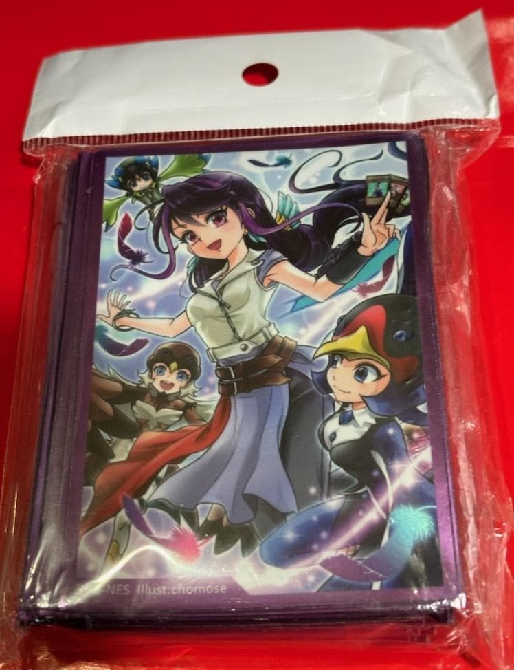 BAS-NES 遊戯王 黒崎瑠璃 ミニサイズ スリーブ 60枚 トークン付