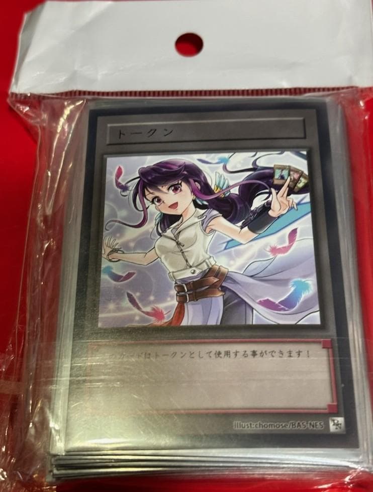 BAS-NES 遊戯王 黒崎瑠璃 ミニサイズ スリーブ 60枚 トークン付 - メルカリ