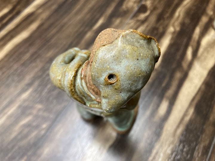 陶器　人形　音楽