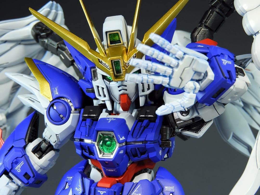 ガンプラ MGSD ウイングガンダムゼロEW 改修塗装済み完成品