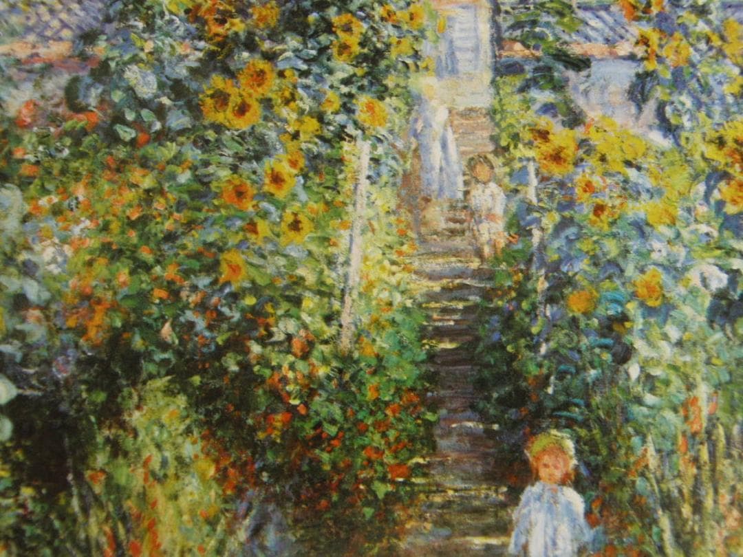 クロード・モネ、The Artist's Garden at Vetheuil