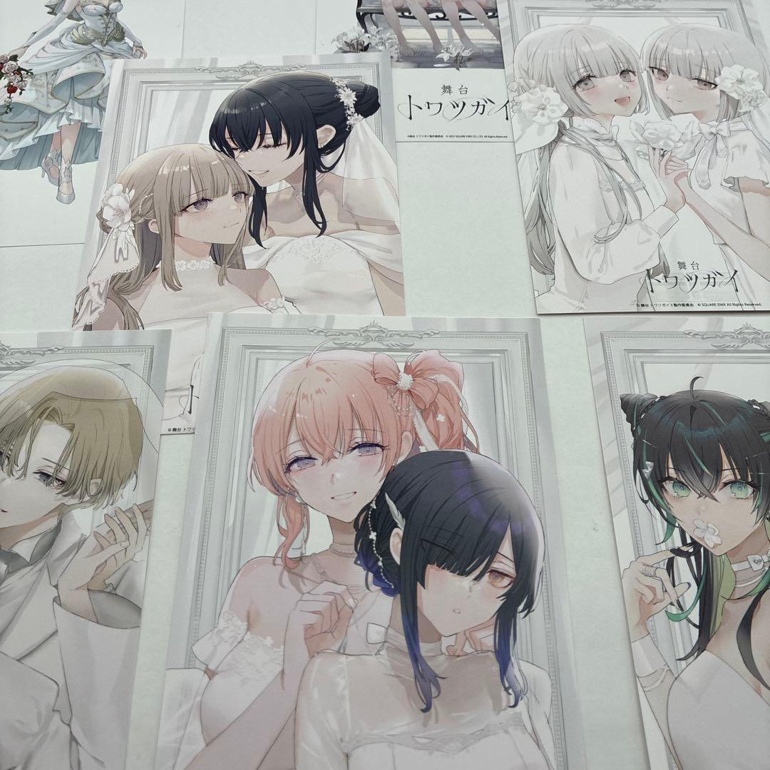 7枚セット】舞台 トワツガイ ポストカード 入場特典 会場限定 レア