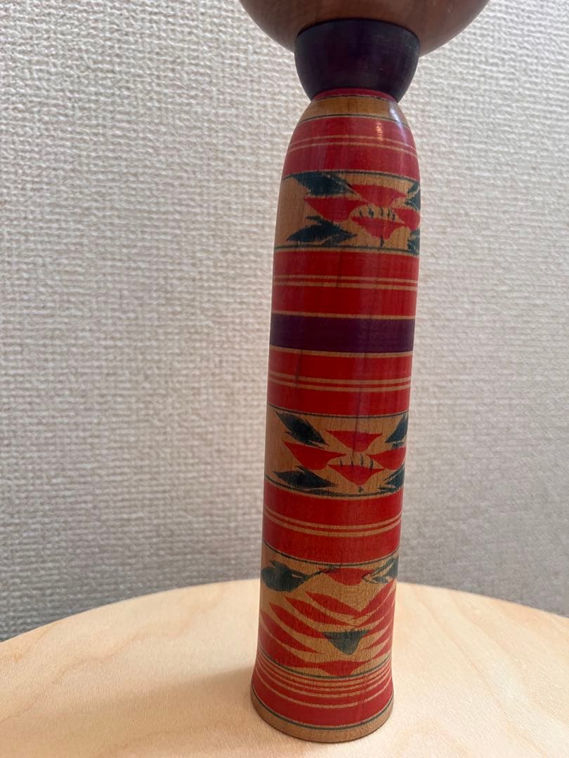 鎌田文市工人 77才の時の作 コケシ 30cm