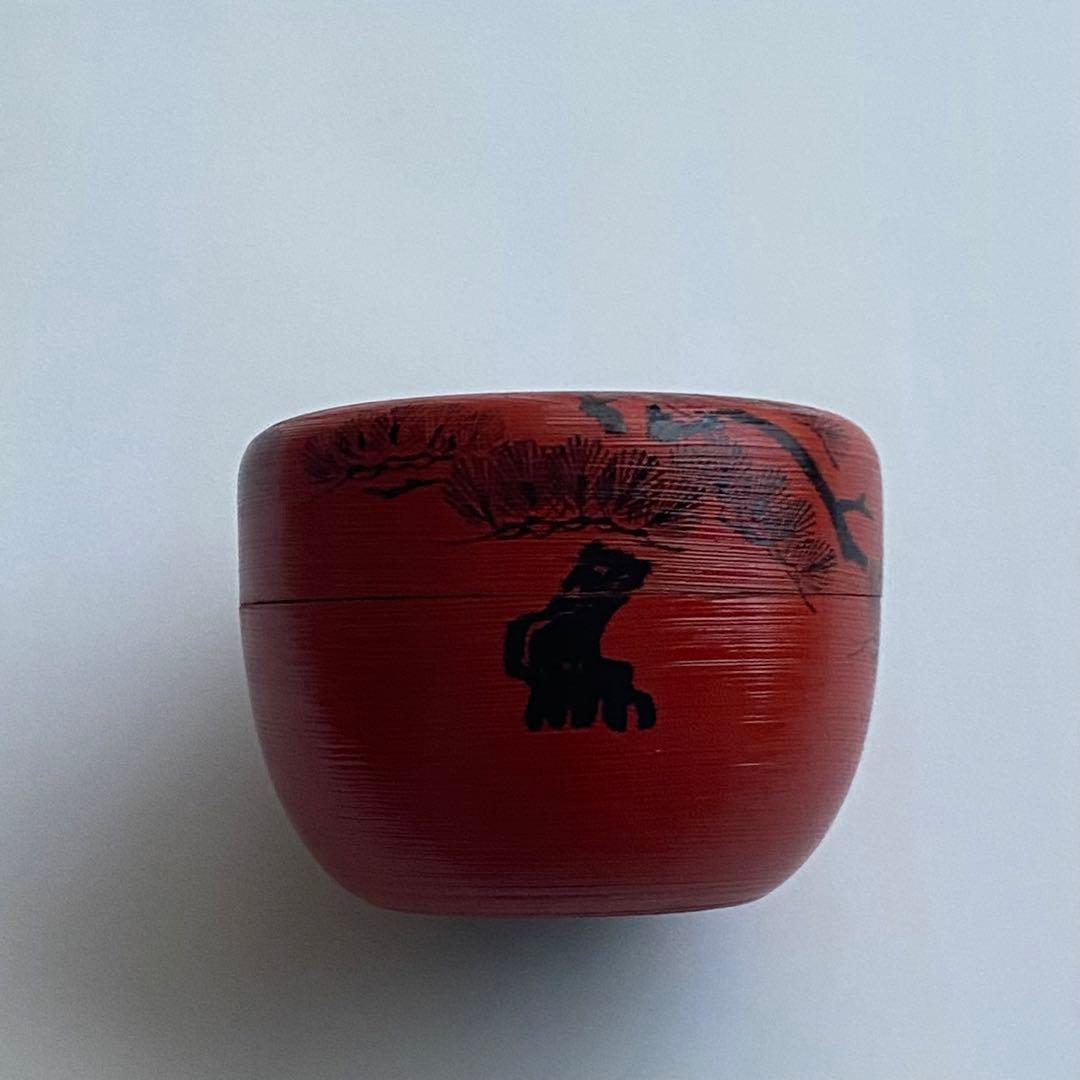 棗 淡々斎好 朝陽棗 輪島塗師 岡本陽斎