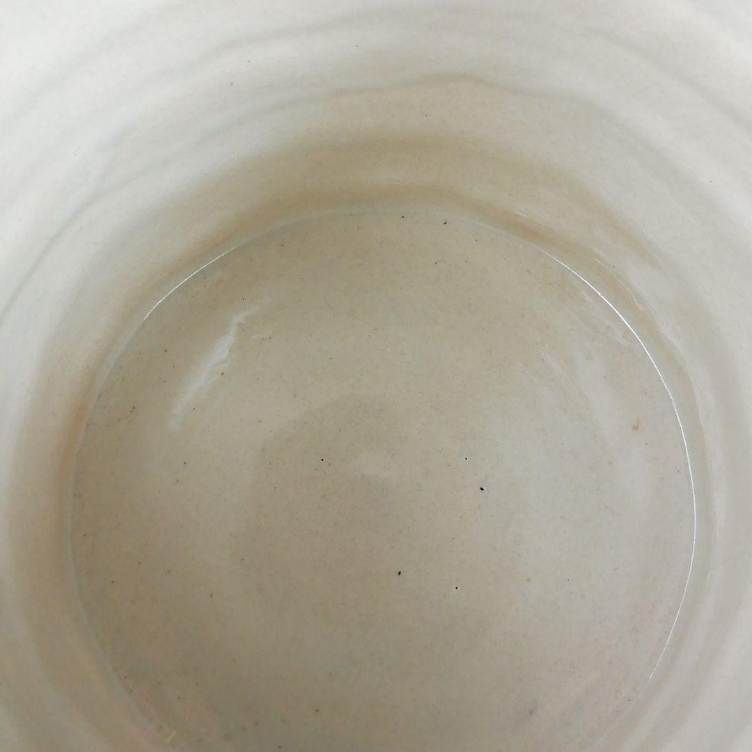 T863 水指 『三島 水指』『朝日窯 松林良周 作』 共箱 茶道具