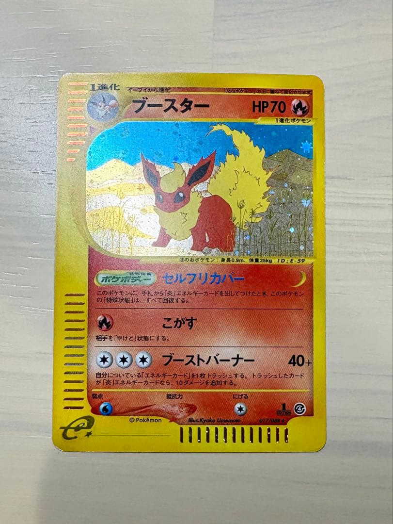 希少品 ブースター ☆ 拡張パック第4弾 裂けた大地 017/088 eシリーズ