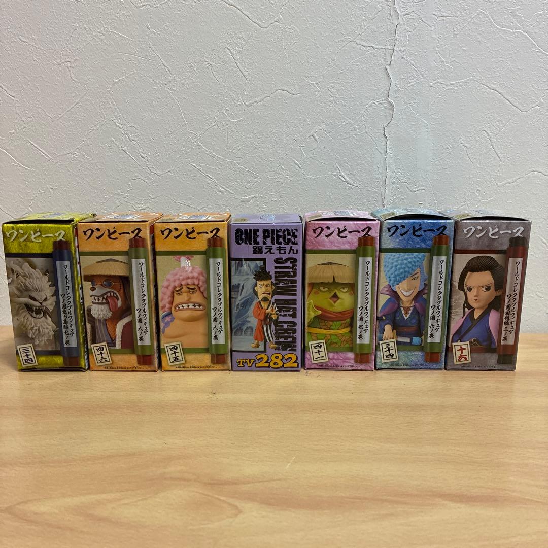 ワーコレ　ワンピース　錦えもん　河松　　　イヌアラシ　ネコマムシ　狂死郎　赤鞘