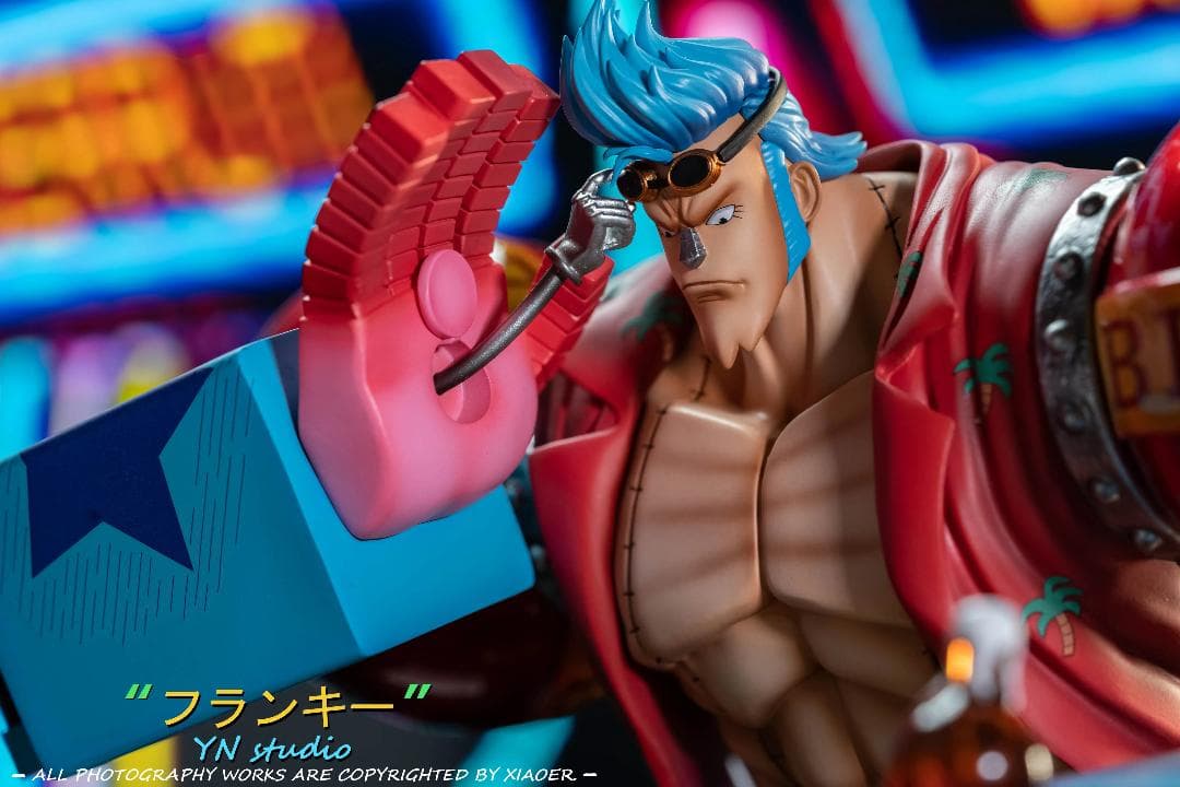 ワンピース 改造人間 鉄人フランキー ガレージキット フィギュア pop