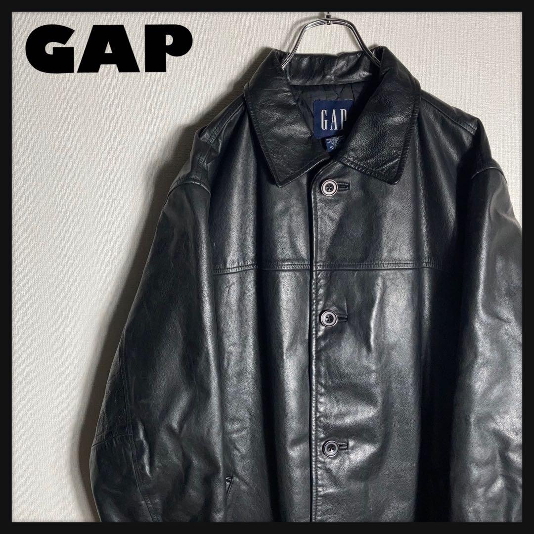 野村訓市着用】OLD GAP Leather カーコート ヴィンテージ