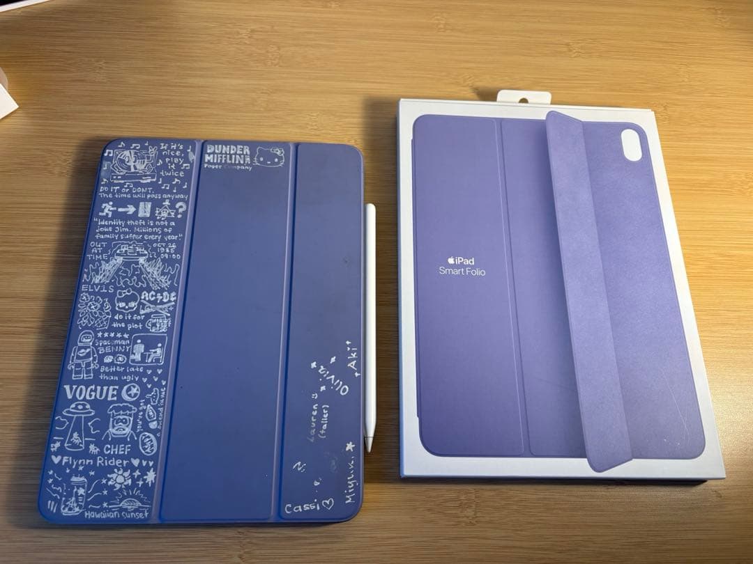 iPad Air5 wifi 256GB purple+Pencil 2 おまけ