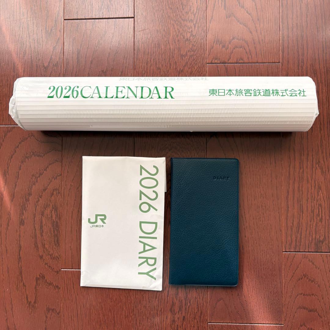 JR東日本 2026カレンダー&手帳 - メルカリ