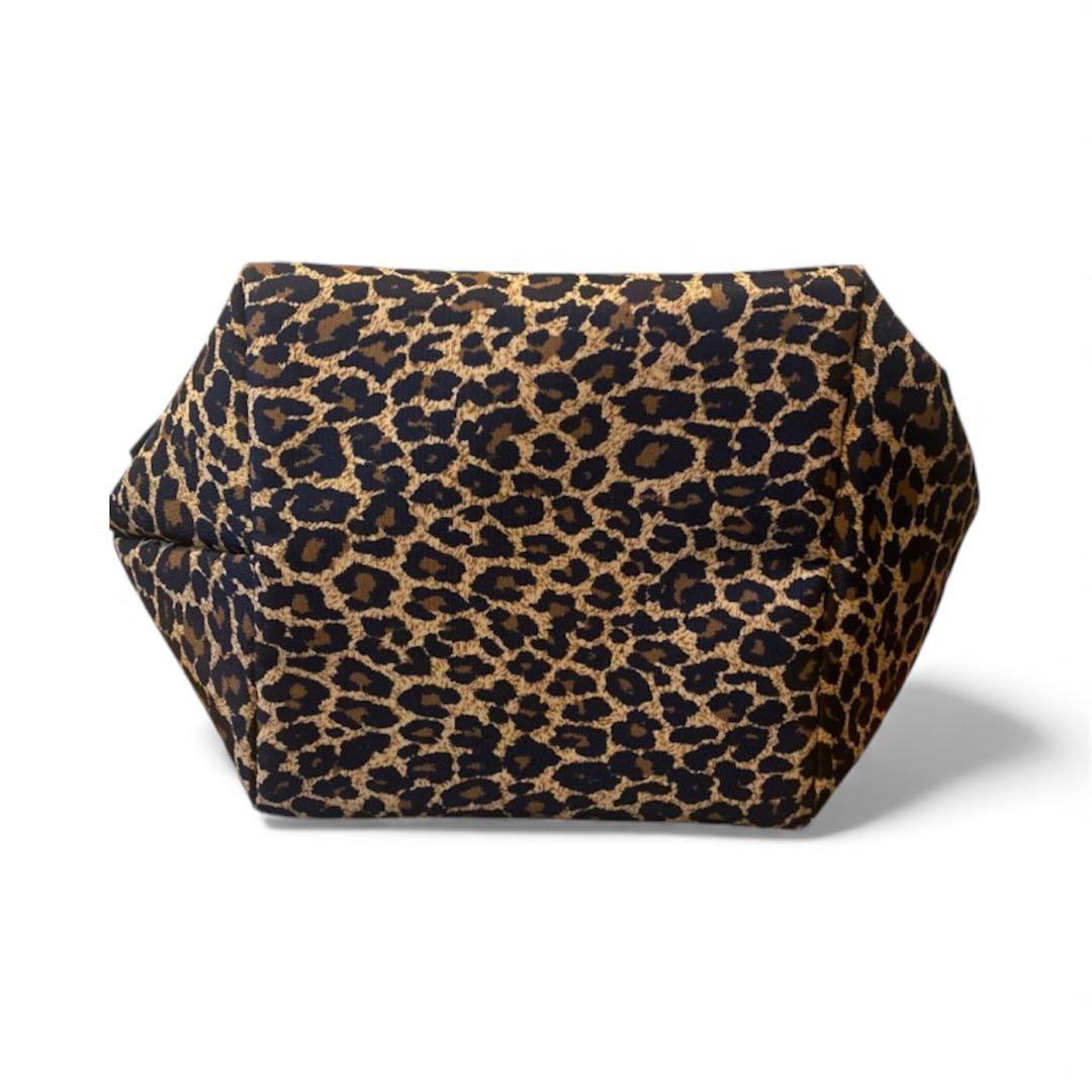 Hervé Chapelier ヒョウ柄 舟型♡ハンドバッグ