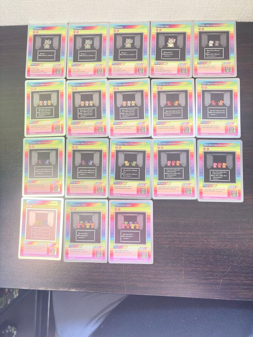 村上隆 Lucky Cat Zombie NFT トレカ 18枚セット011番台 - メルカリ