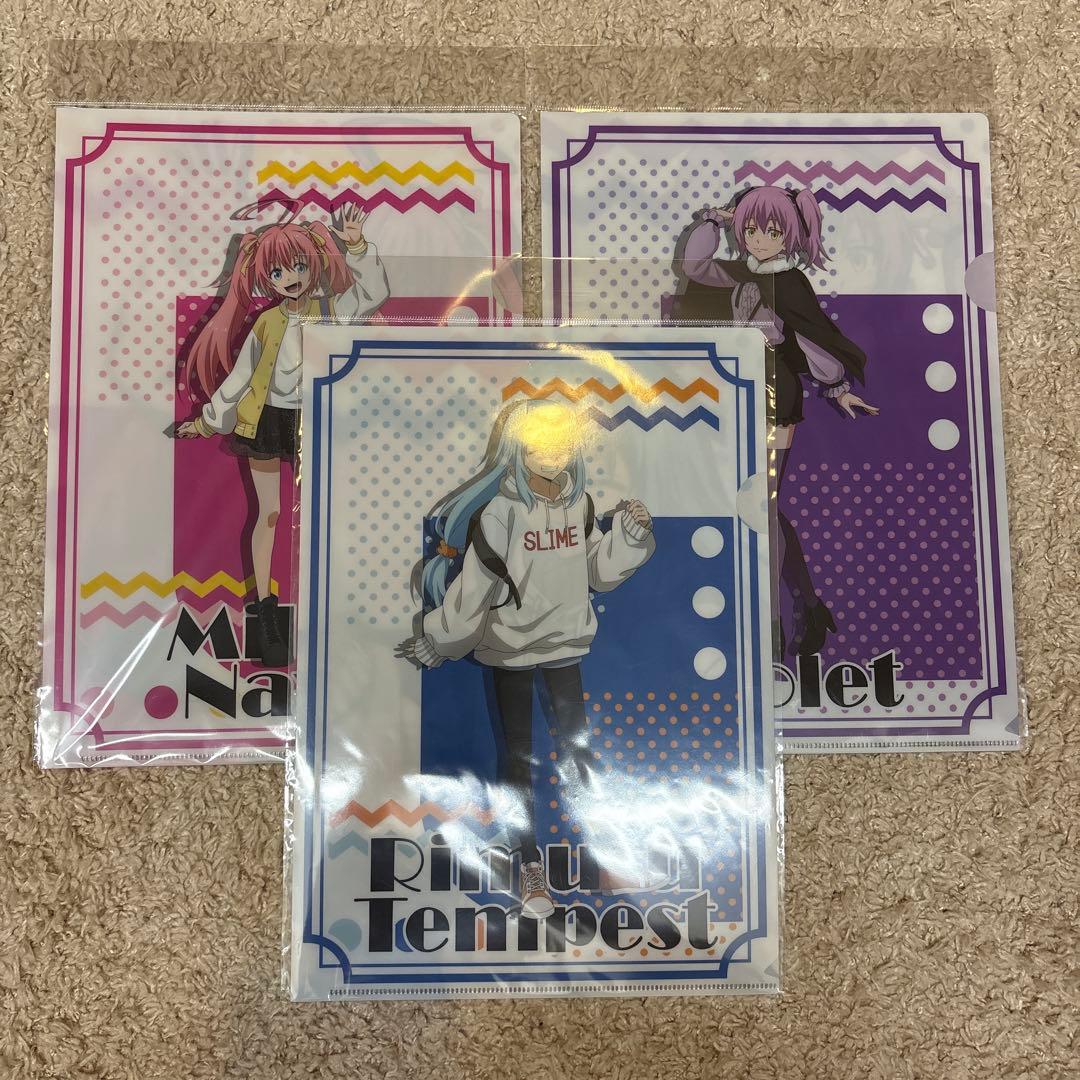 転スラ 私服 お出かけ ドンキ コラボ クリアファイル リムル ミリム