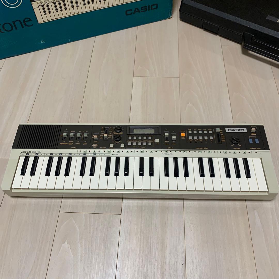 美品 Casiotone MT-70 電子ピアノ キーボード ポータサウンド