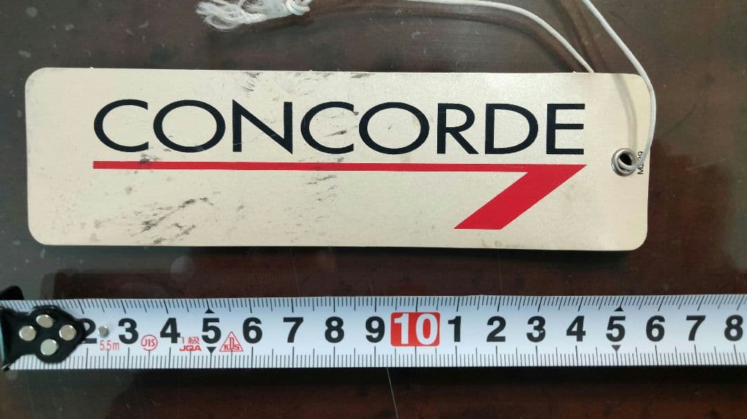 【希少】コンコルド プラスチック製 荷物ネームタグ（エアライン） 希少】コンコルド プラスチック製 荷物ネームタグ（エアライン） 楽天