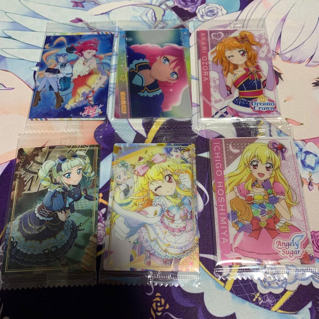 アイカツ ウエハース まとめ売り 6枚 未開封 - メルカリ