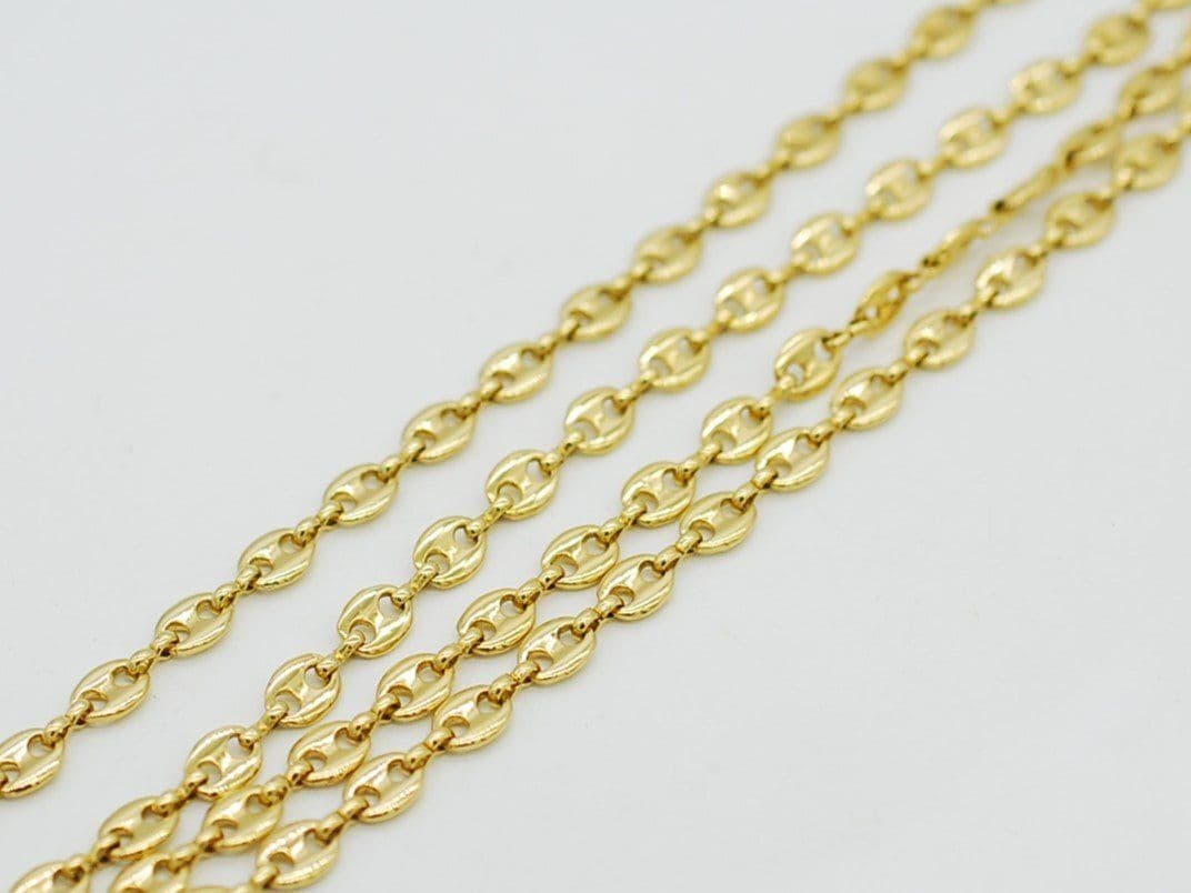 美品 □ ジバンシイ GIVENCHY チェーン ネックレス □ GP ゴールド