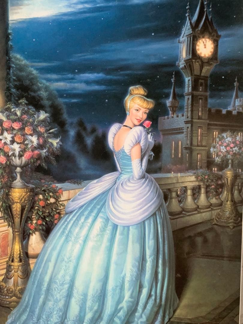 未開封 ディズニー公式ファインアート シンデレラ ジグソーパ