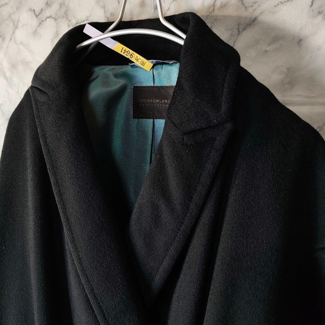 TOMORROWLAND collection】アンゴラ100%ロングコート