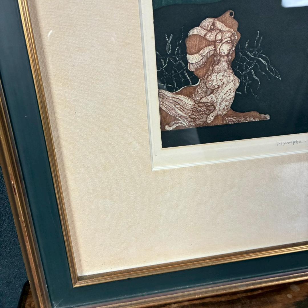 通販ホビー・楽器・アート - 山下清澄「Nymphe-1」アクアチント 1975年