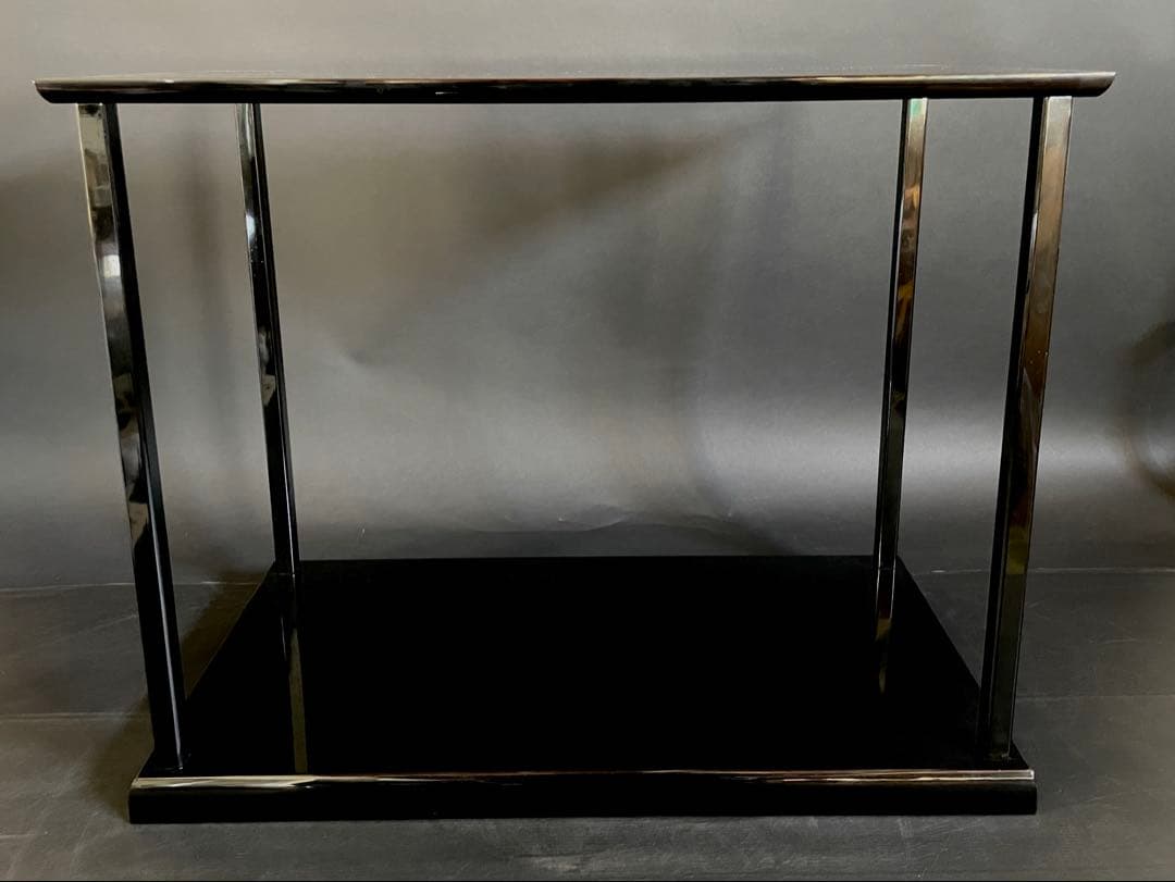 割引❗️「母」 塗師 茶平一斎 真台子 真塗 台子 共箱 茶道具 （113F①