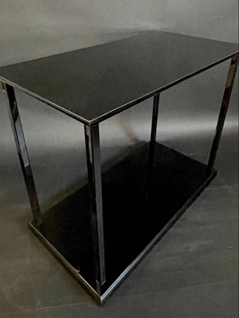 割引❗️「母」 塗師 茶平一斎 真台子 真塗 台子 共箱 茶道具 （113F①