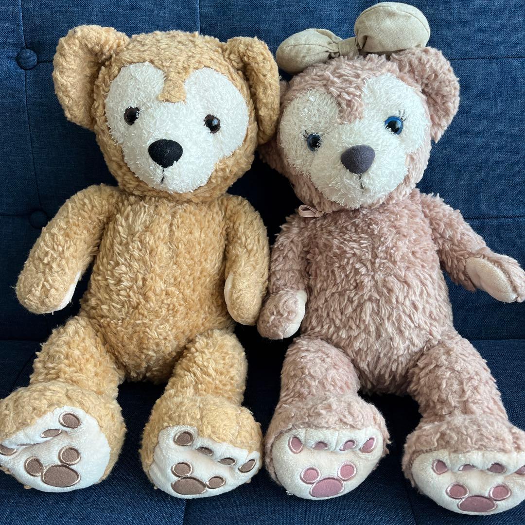 商談中難ありダッフィーシェリーメイぬいぐるみSサイズバックショルダー