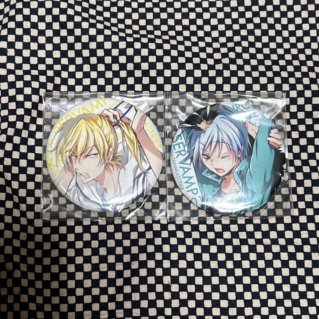 SERVAMP サーヴァンプ 缶バッジ クロ 弓景 コミケ 非売品 - メルカリ