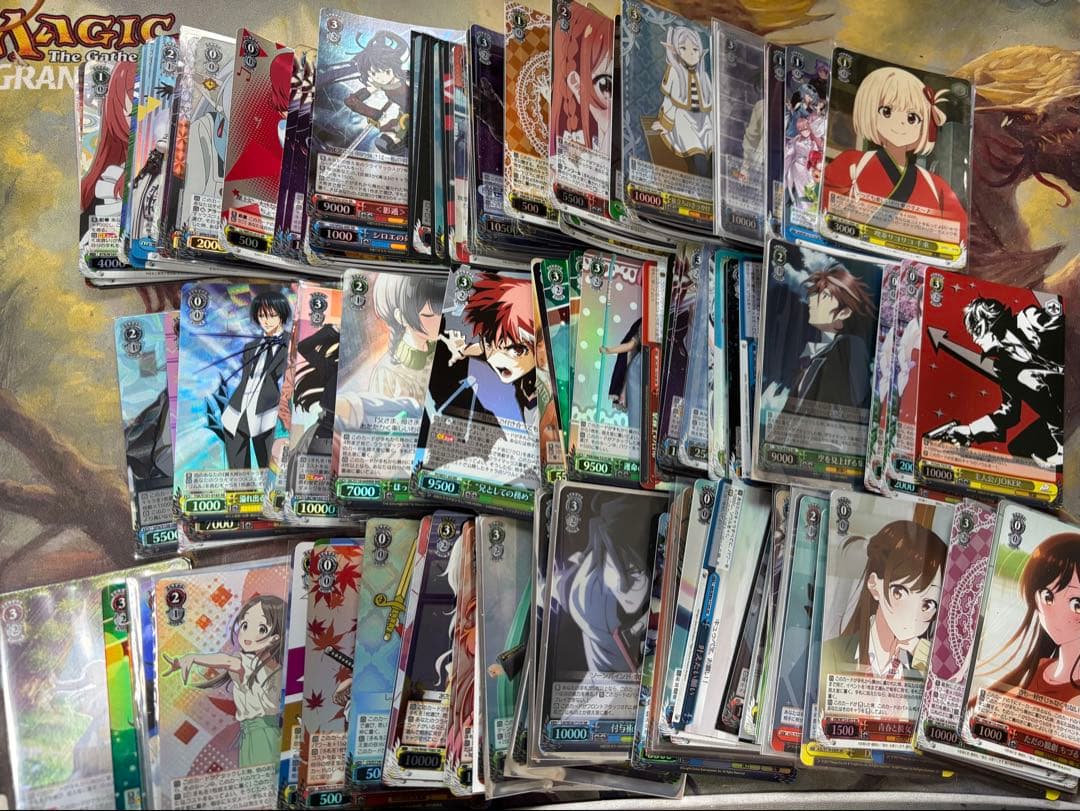 ヴァイスシュヴァルツ 大量 SR RR など まとめ売り 1400枚 - メルカリ