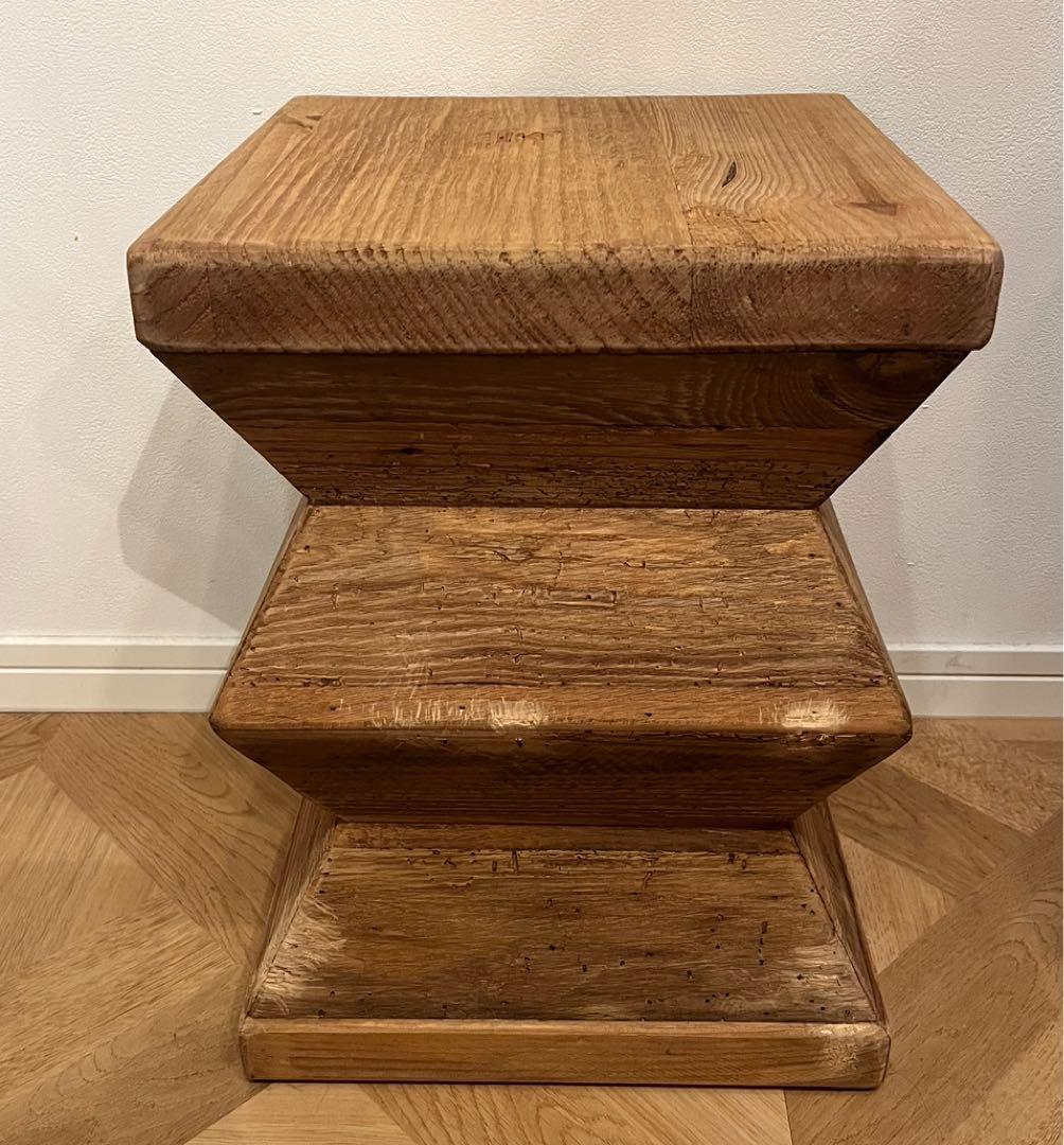 東谷　aztumaya 木製スツール ブラウン