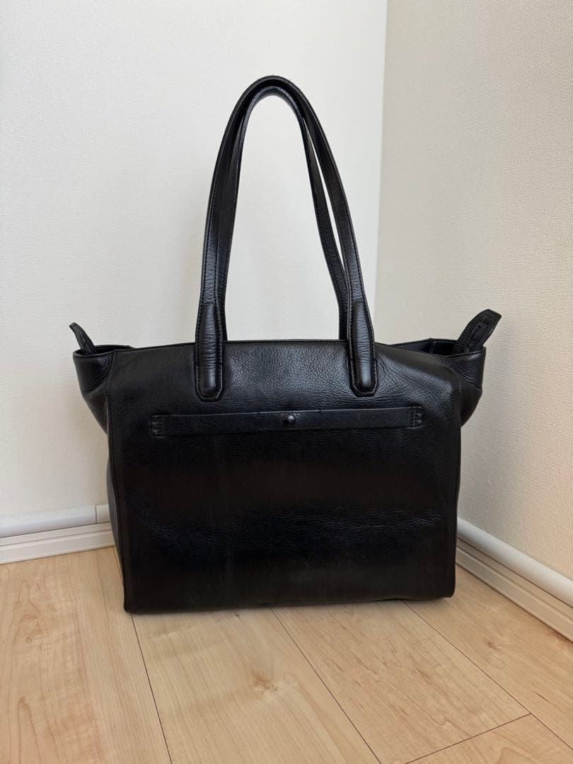 S*.様 objcts.io スマートトートバッグ レザー ブラック ビジネスバ