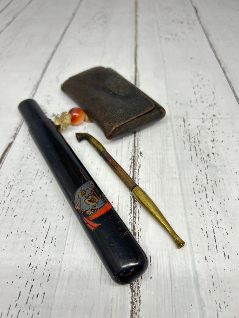 煙管キセル美品ヴィンテージ作者刻印レトロ