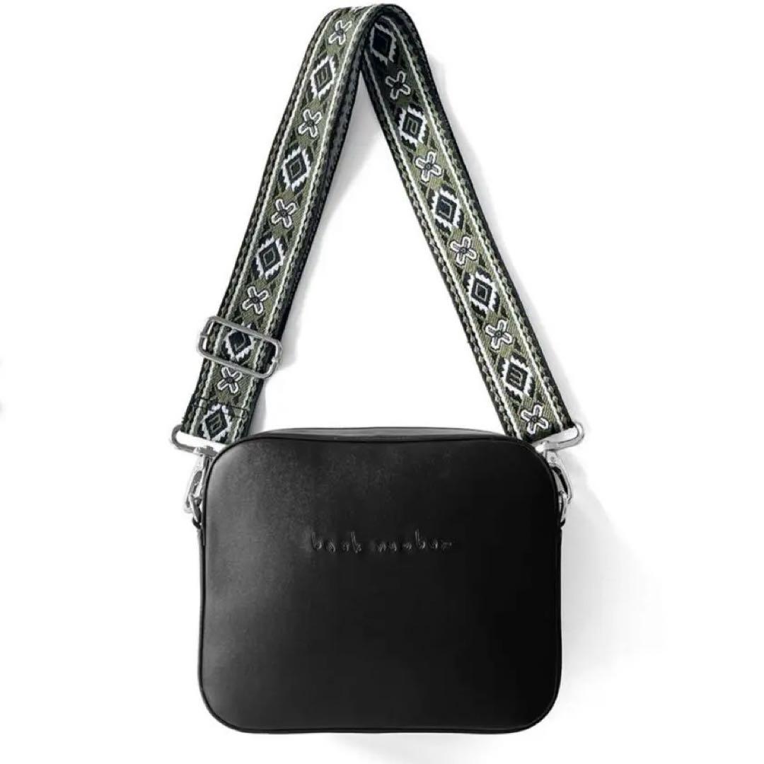 back number ギターストラップ 風 ショルダーバッグ