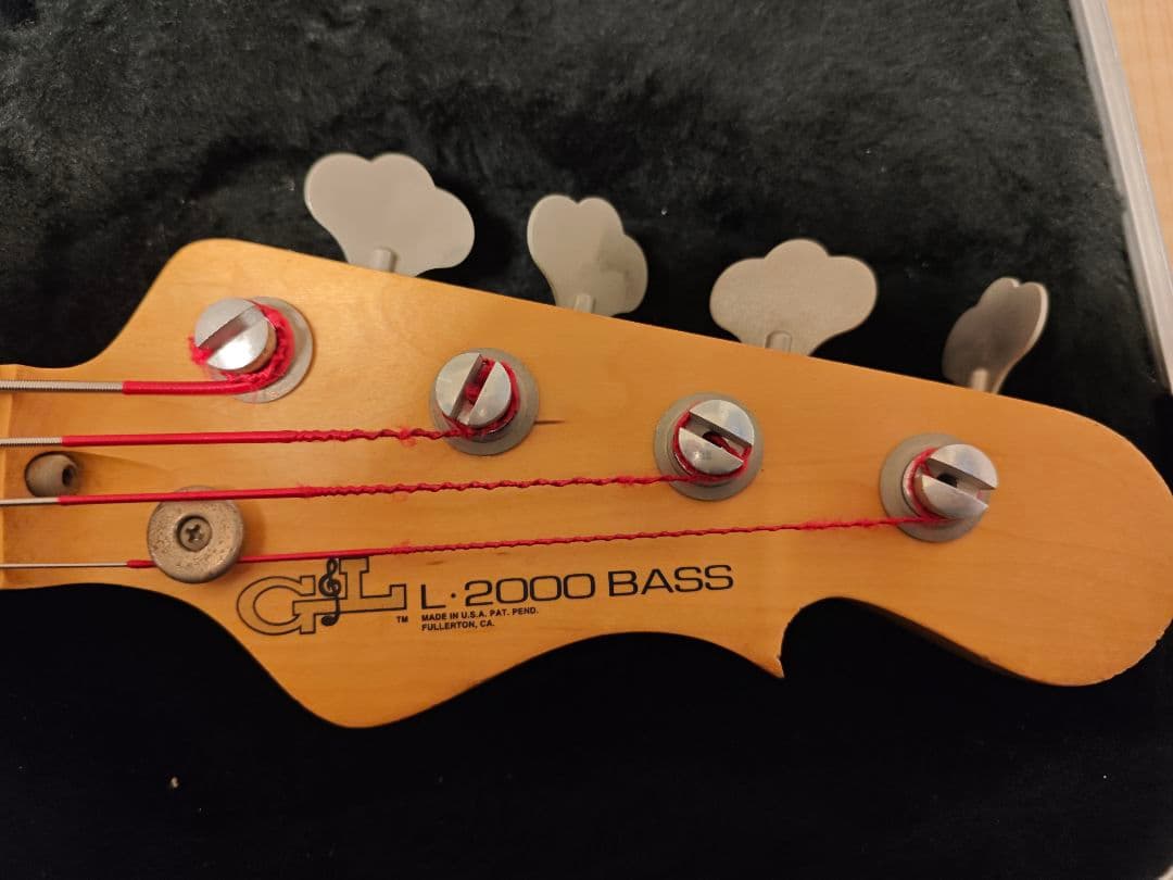 1989年製 G&L USA L-2000 ハードケース付き