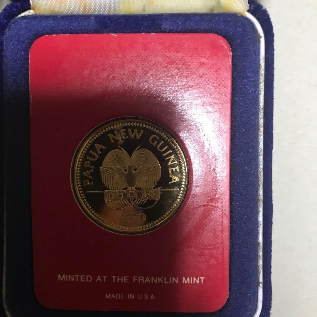 ミケネコ様専用 パプアニューギニア 金貨 21.6金 約10g 100キナ