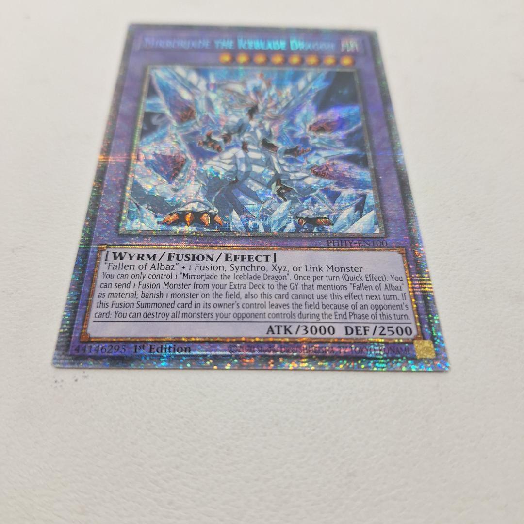 遊戯王氷剣竜ミラジェイドスターライトレア英語版美品1st