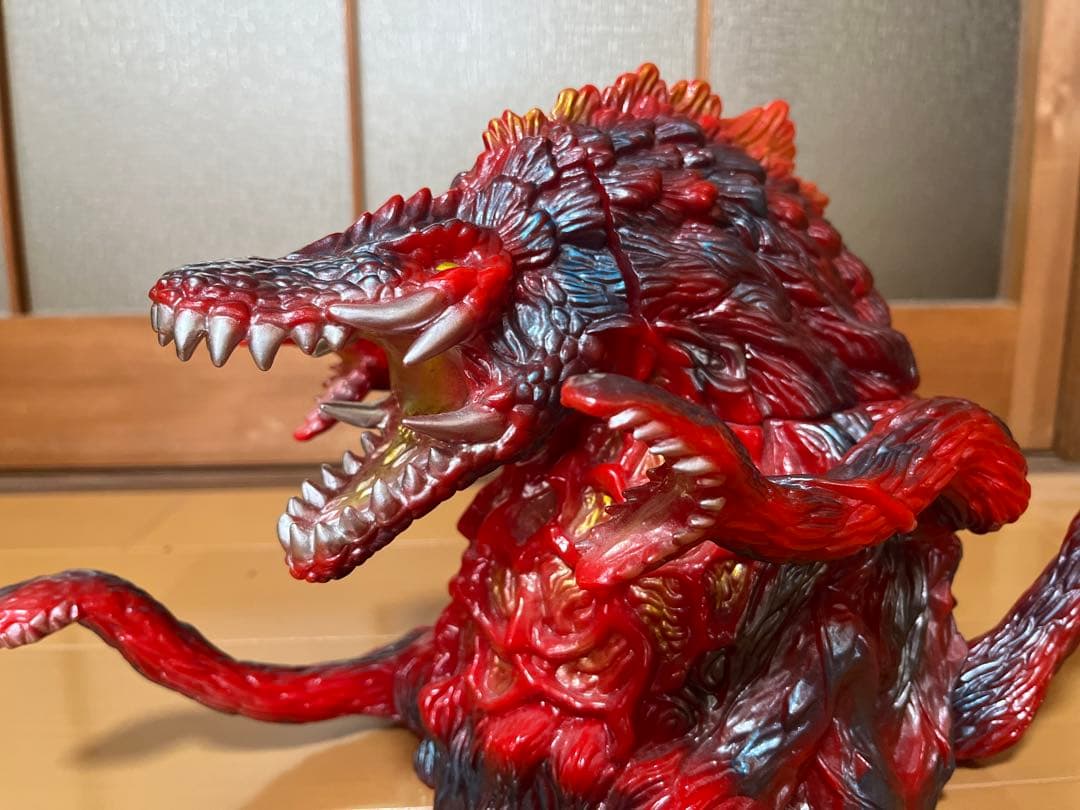 【超貴重】マーミット 世紀の大怪獣シリーズ ビオランテ ソフビ レッド